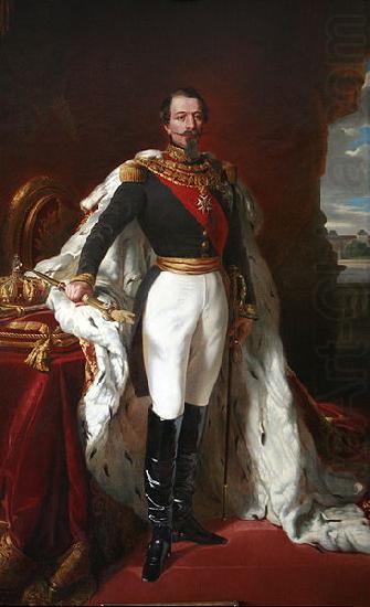 Etienne Billet Portrait de l'empereur Napoleon III china oil painting image